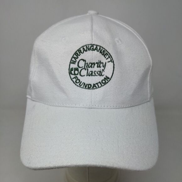 Suntex Men's Slideback Hat White Adjustable Embroidered Logo Narragansett - Picture 2 of 7